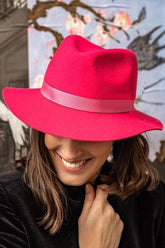 Rosa Wollmütze